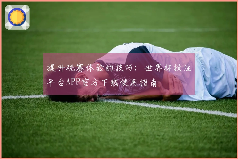 提升观赛体验的技巧：世界杯投注平台APP官方下载使用指南