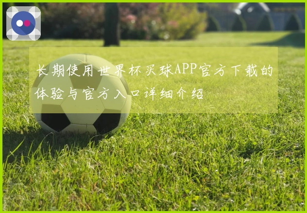 长期使用世界杯买球APP官方下载的体验与官方入口详细介绍