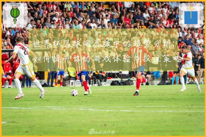 世界杯买球网页版中的趋势分析:如何提升你的游戏体验与投注策略